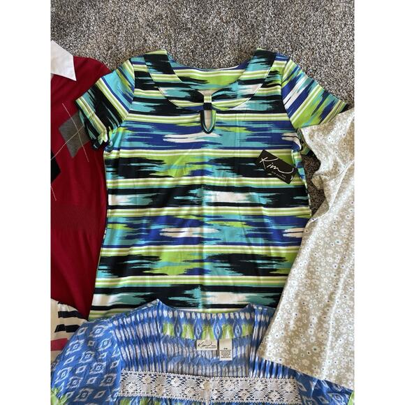 Kim Rogers Women's Size Medium Petite Blouse Lot of 5 NWT - Picture 4 of 11